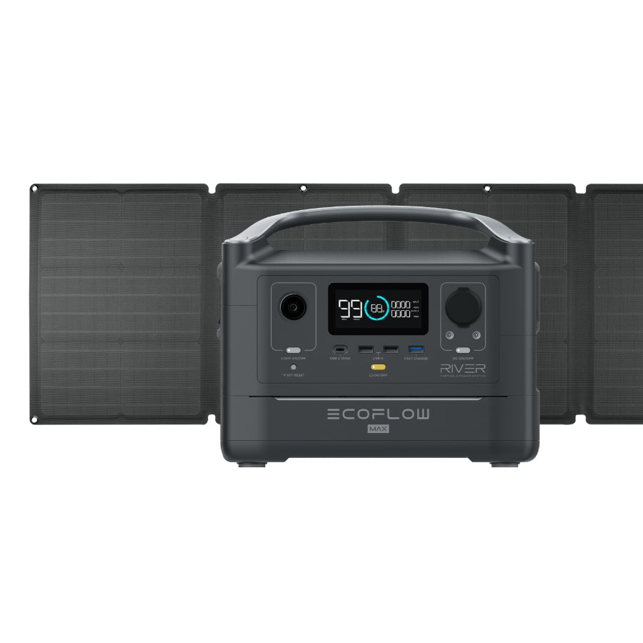 EcoFlow RIVER Max + 1x 110W Solar Panel