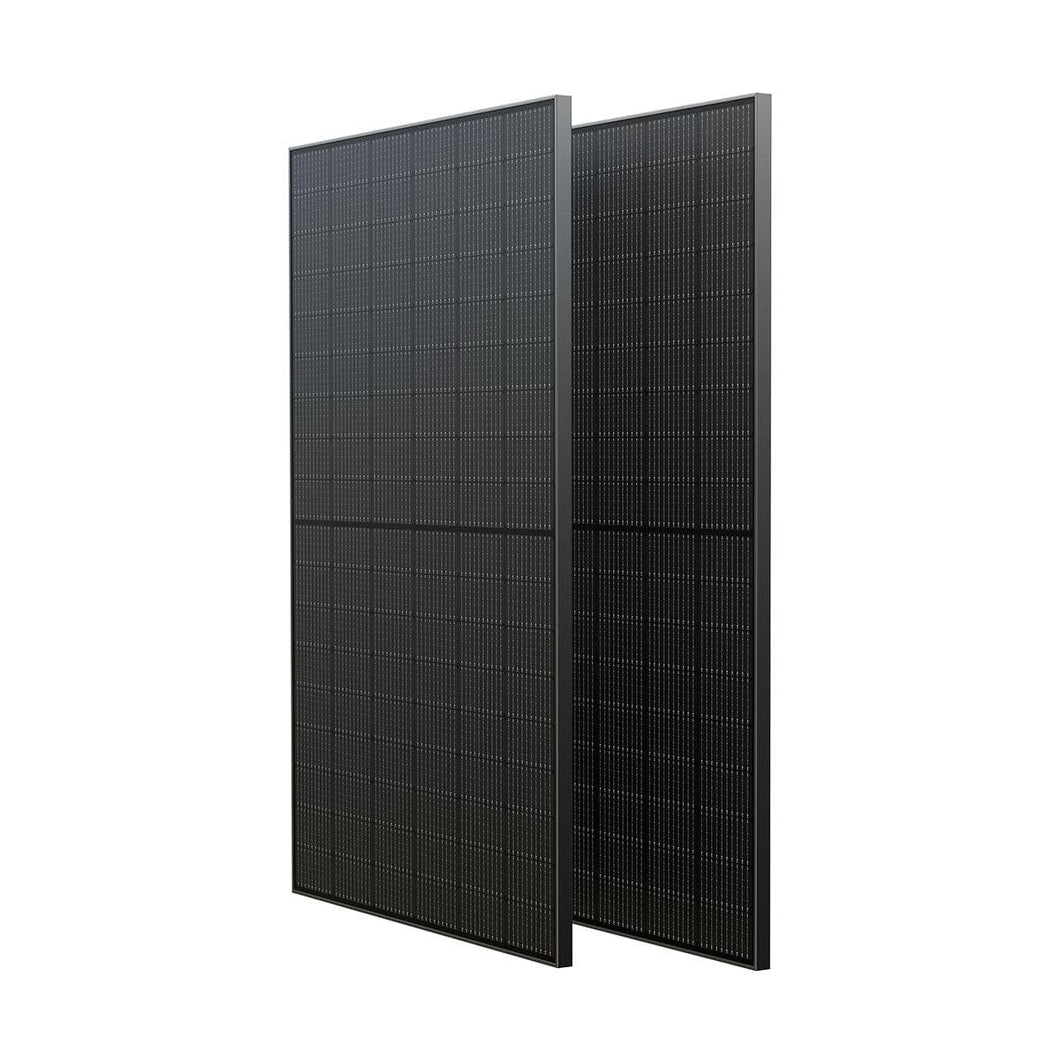 EcoFlow 400W Rigid Solar Panel *2 + Rigid Solar Panel Mounting Feet *4